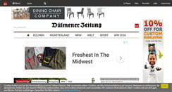 Desktop Screenshot of dzonline.de